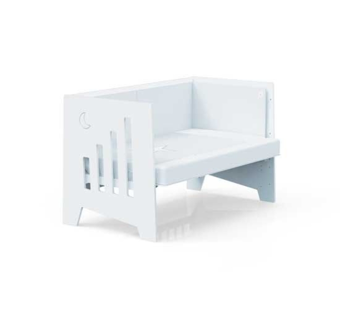 Berço Alondra Omni XL 6 em 1 com Barra Infantil e Kit Co-Sleeping - Alondra - OMNIXL-K18-M7700