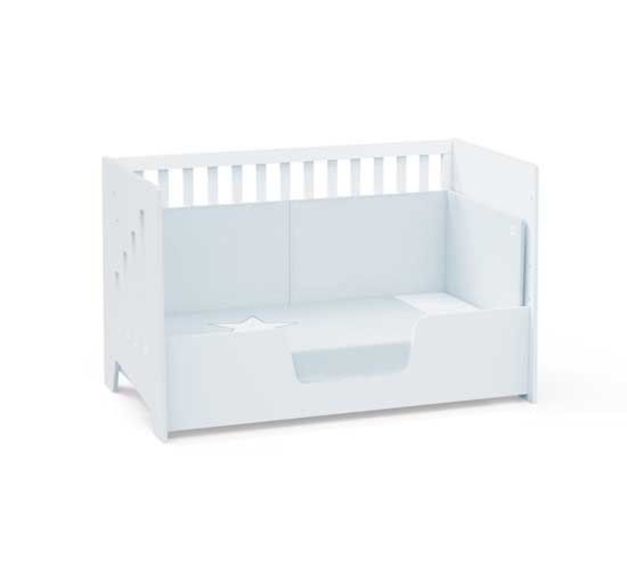 Berço Alondra Omni XL 6 em 1 com Barra Infantil e Kit Co-Sleeping - Alondra - OMNIXL-K18-M7700
