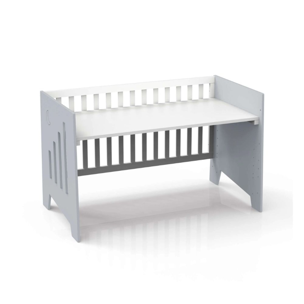 Berço Alondra Omni XL 6 em 1 com Barra Infantil e Kit Co-Sleeping - Alondra - OMNIXL-K18-M7778