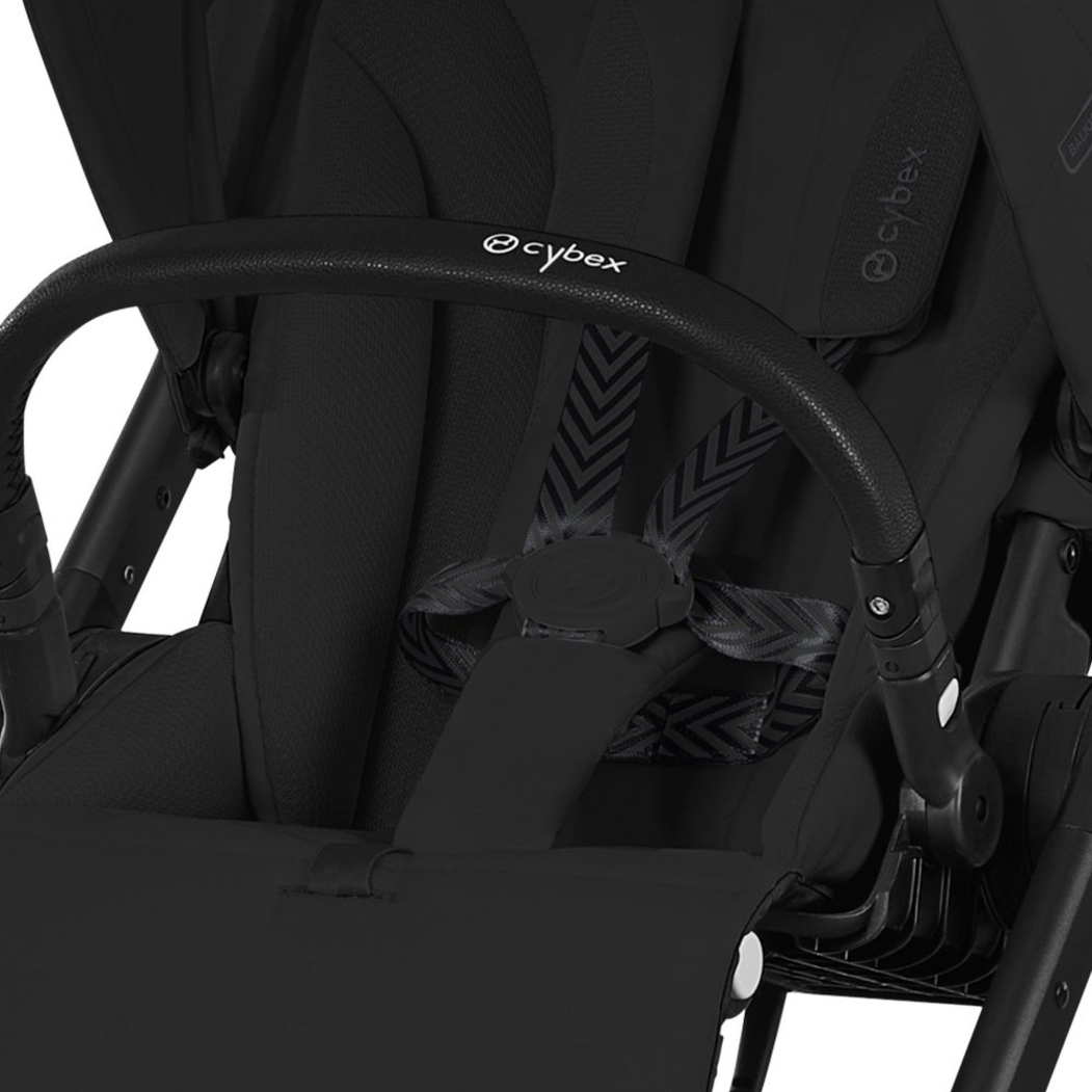 Carrinho de Bebé Balios S Lux Black, Babycoque Cloud T i-Size Plus e Base T Isofix i-Size Cybex - Cybex - PACKBALIOS008-003