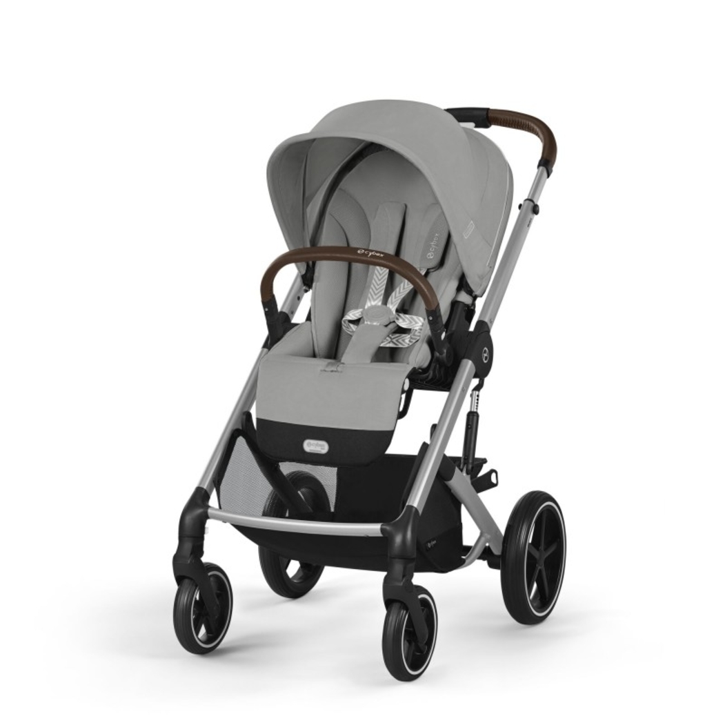 Carrinho de Bebé Balios S Lux Silver, Babycoque Cloud G i-Size Plus e Base Isofix G i-Size Cybex - Cybex - PACKBALIOS012-006