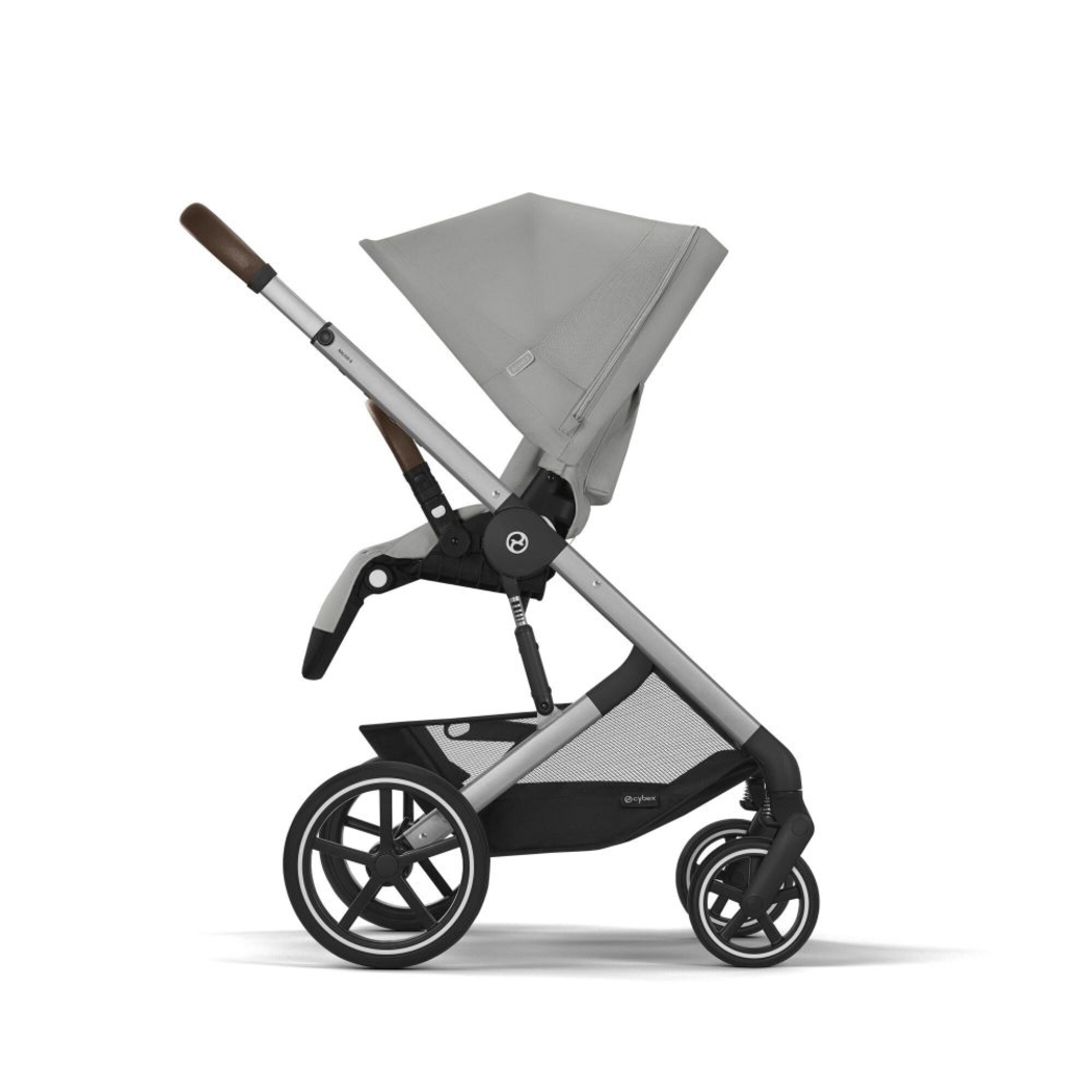 Carrinho de Bebé Balios S Lux Silver, Babycoque Cloud T i-Size Plus e Base T Isofix i-Size Cybex - Cybex - PACKBALIOS016-011