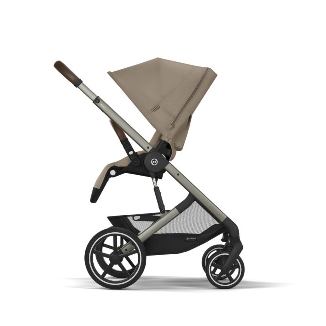 Carrinho de Bebé Balios S Lux Taupe, Babycoque Cloud G i-Size Plus e Base Isofix G i-Size Cybex - Cybex - PACKBALIOS020-001