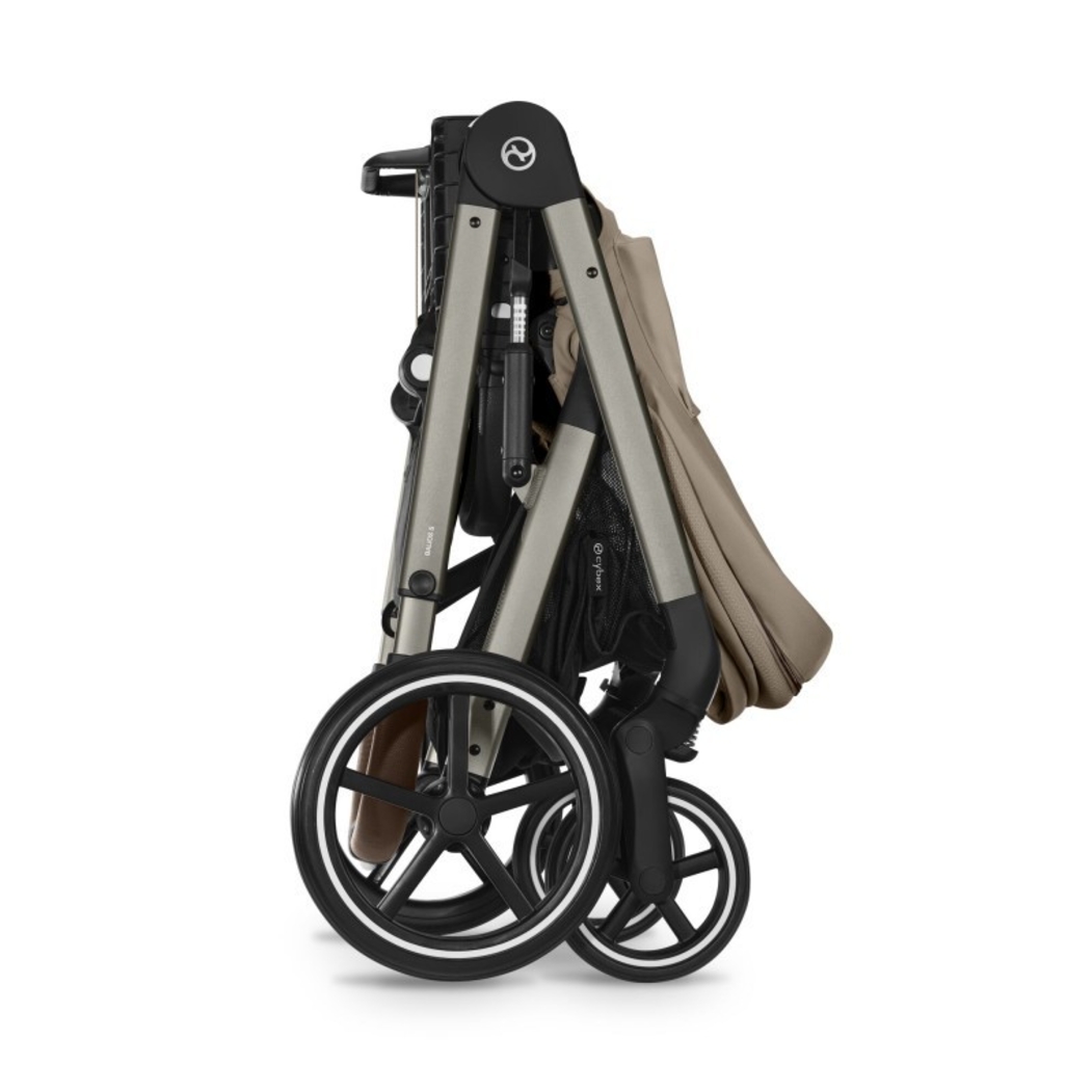 Carrinho de Bebé Balios S Lux Taupe, Babycoque Cloud G i-Size Plus e Base Isofix G i-Size Cybex - Cybex - PACKBALIOS020-001