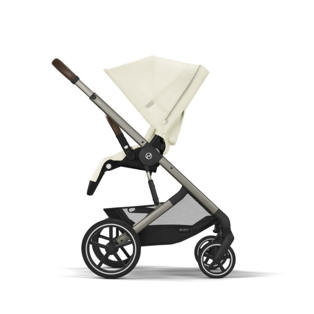 Carrinho de Bebé Balios S Lux Taupe, Babycoque Cloud G i-Size Plus e Base Isofix G i-Size Cybex - Cybex - PACKBALIOS020-007