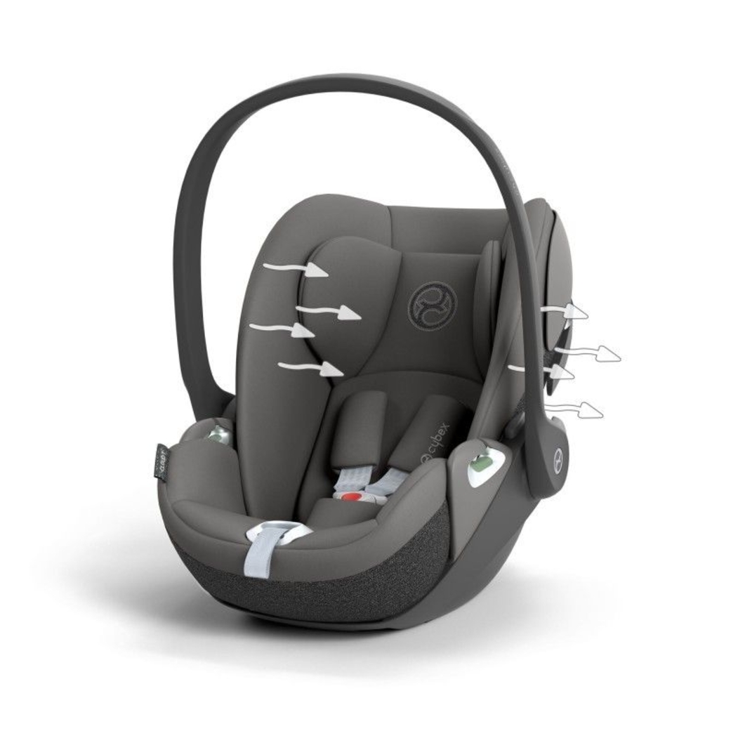 Carrinho de Bebé e Alcofa Balios S Lux Silver e Babycoque Cloud T i-Size - Cybex - PACKBALIOS025-005