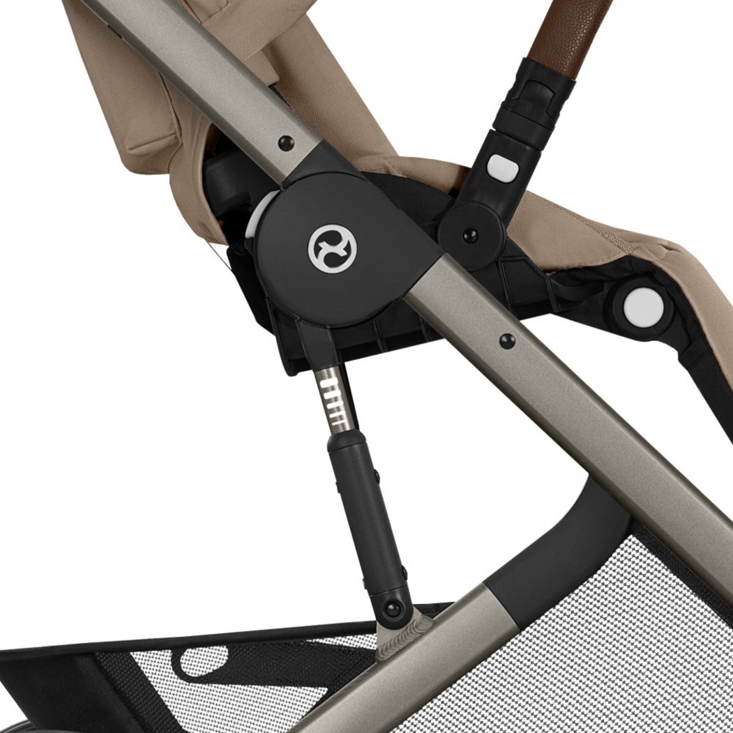 Carrinho de Bebé e Alcofa Balios S Lux Taupe e Babycoque Cloud T i-Size Plus - Cybex - PACKBALIOS026-021