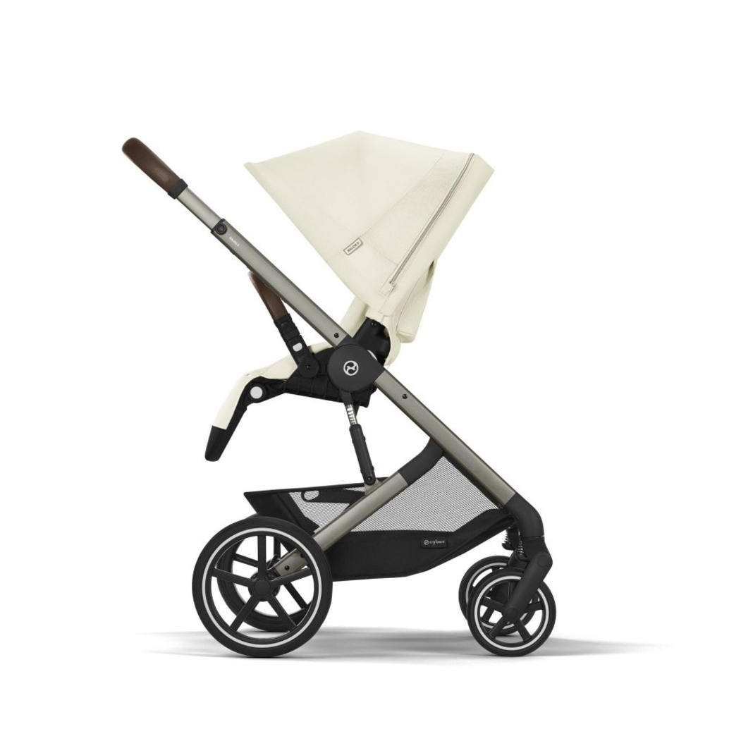 Carrinho de Bebé e Alcofa Balios S Lux Taupe e Babycoque Cloud T i-Size Plus - Cybex - PACKBALIOS026-027