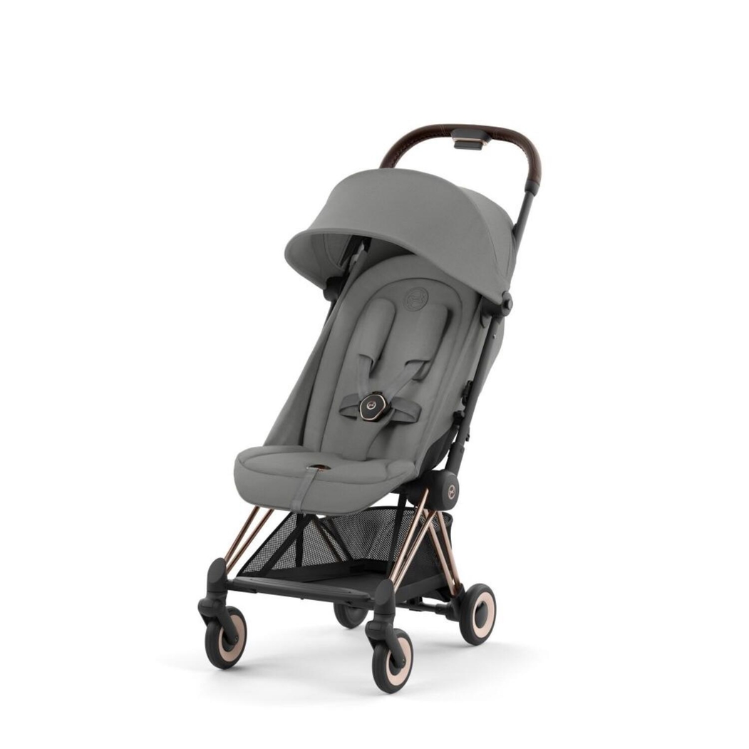 Carrinho Compacto Cybex Coya Rosegold com Oferta Barra de Proteção - Cybex - PACKCOYA001-001