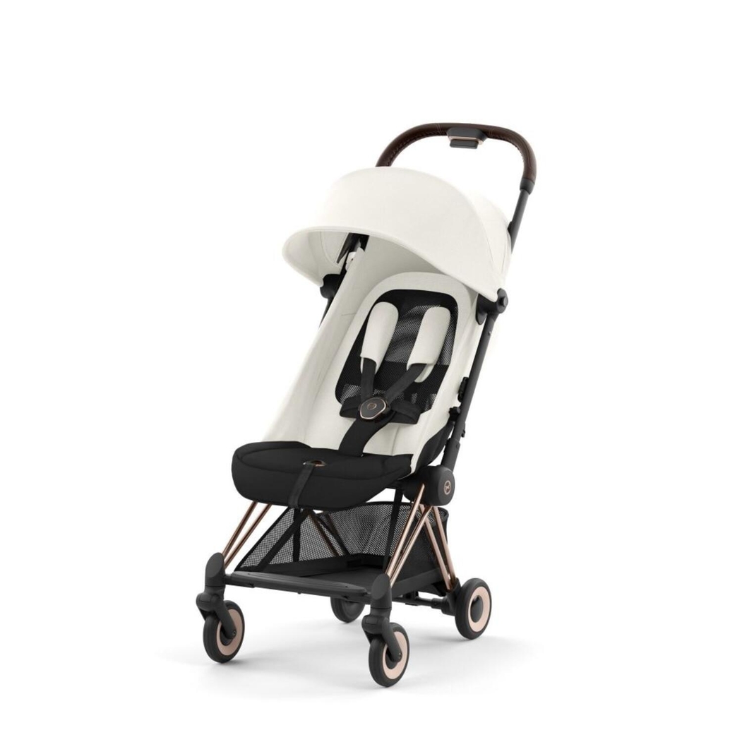 Carrinho Compacto Cybex Coya Rosegold com Oferta Barra de Proteção - Cybex - PACKCOYA001-003