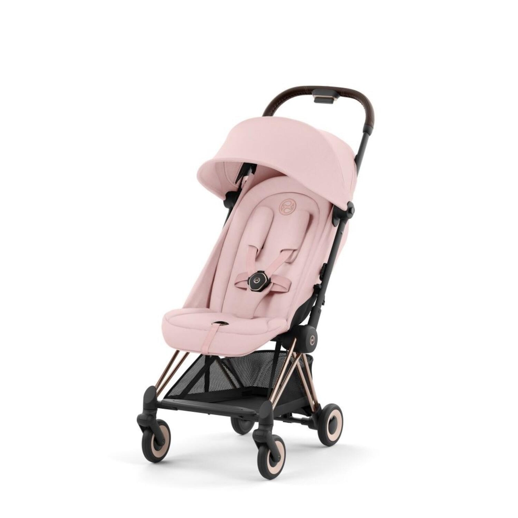 Carrinho Compacto Cybex Coya Rosegold com Oferta Barra de Proteção - Cybex - PACKCOYA001-005