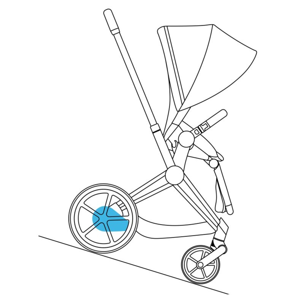 Carrinho de Bebé Cybex e-Priam Jewels of Nature - Cybex - PACKEPRIAM001-001