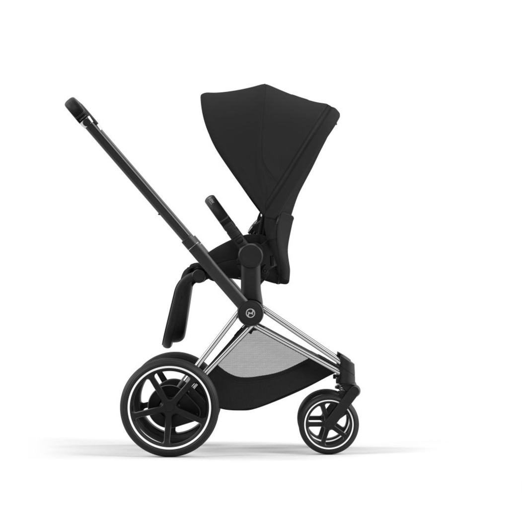 Carrinho de Bebé Cybex e-Priam Chrome Black - Cybex - PACKEPRIAM007-001