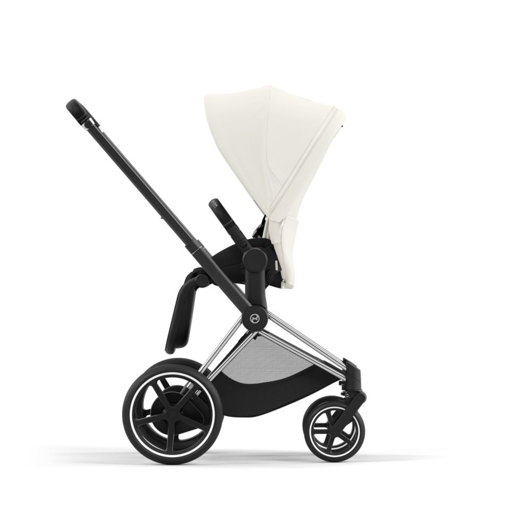 Carrinho de Bebé Cybex e-Priam Chrome Black - Cybex - PACKEPRIAM007-005
