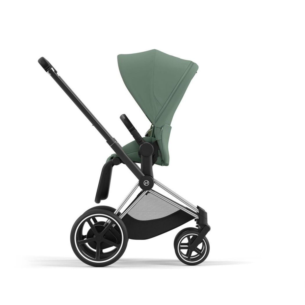 Carrinho de Bebé Cybex e-Priam Chrome Black - Cybex - PACKEPRIAM007-006