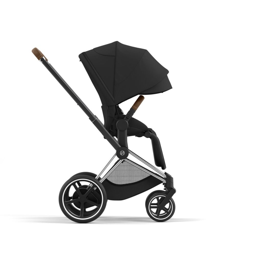 Carrinho de Bebé Cybex e-Priam Chrome Brown - Cybex - PACKEPRIAM008-001