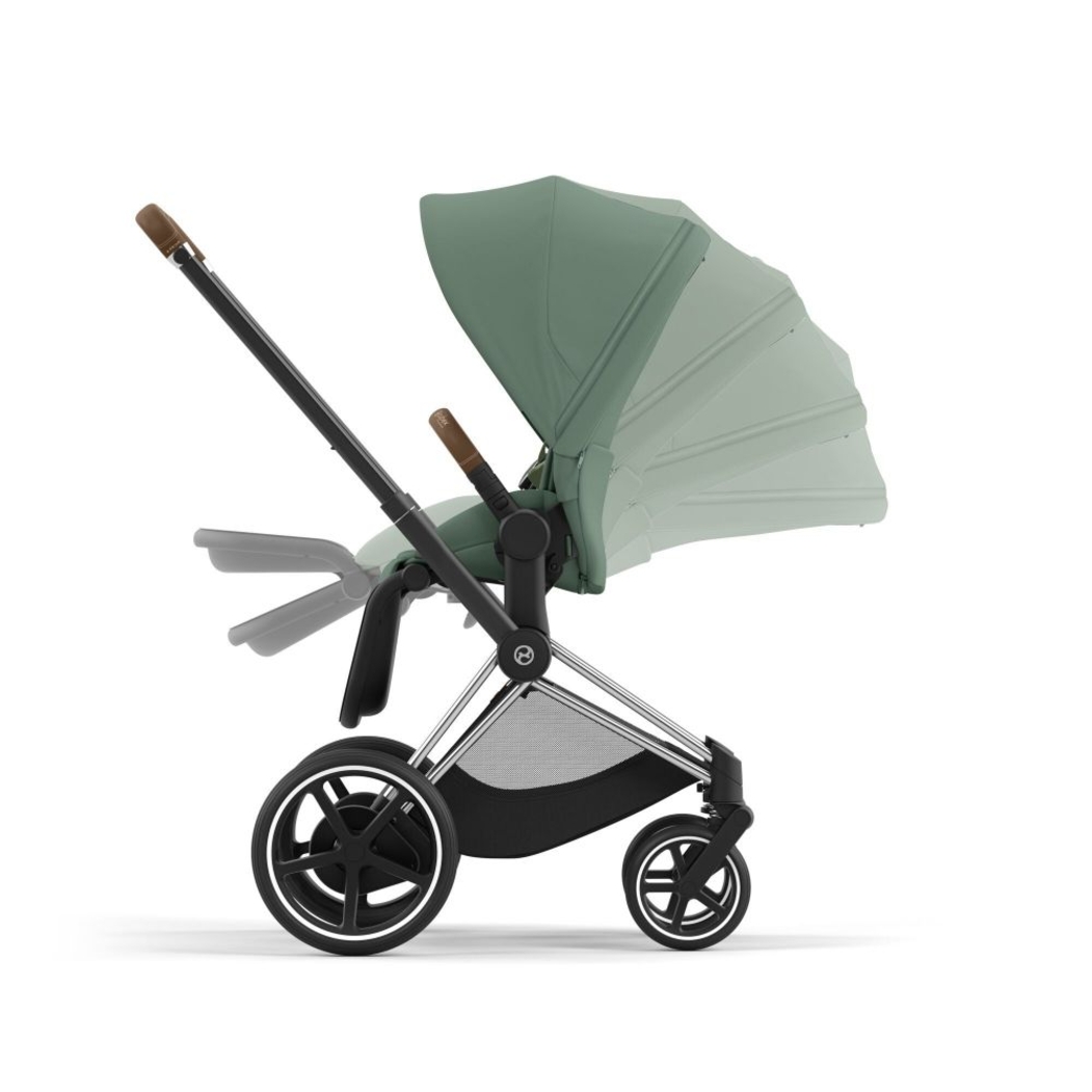 Carrinho de Bebé Cybex e-Priam Chrome Brown - Cybex - PACKEPRIAM008-006