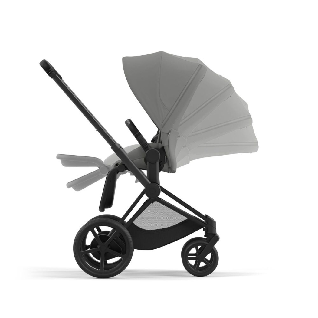 Carrinho de Bebé Cybex e-Priam Matt Black - Cybex - PACKEPRIAM009-002
