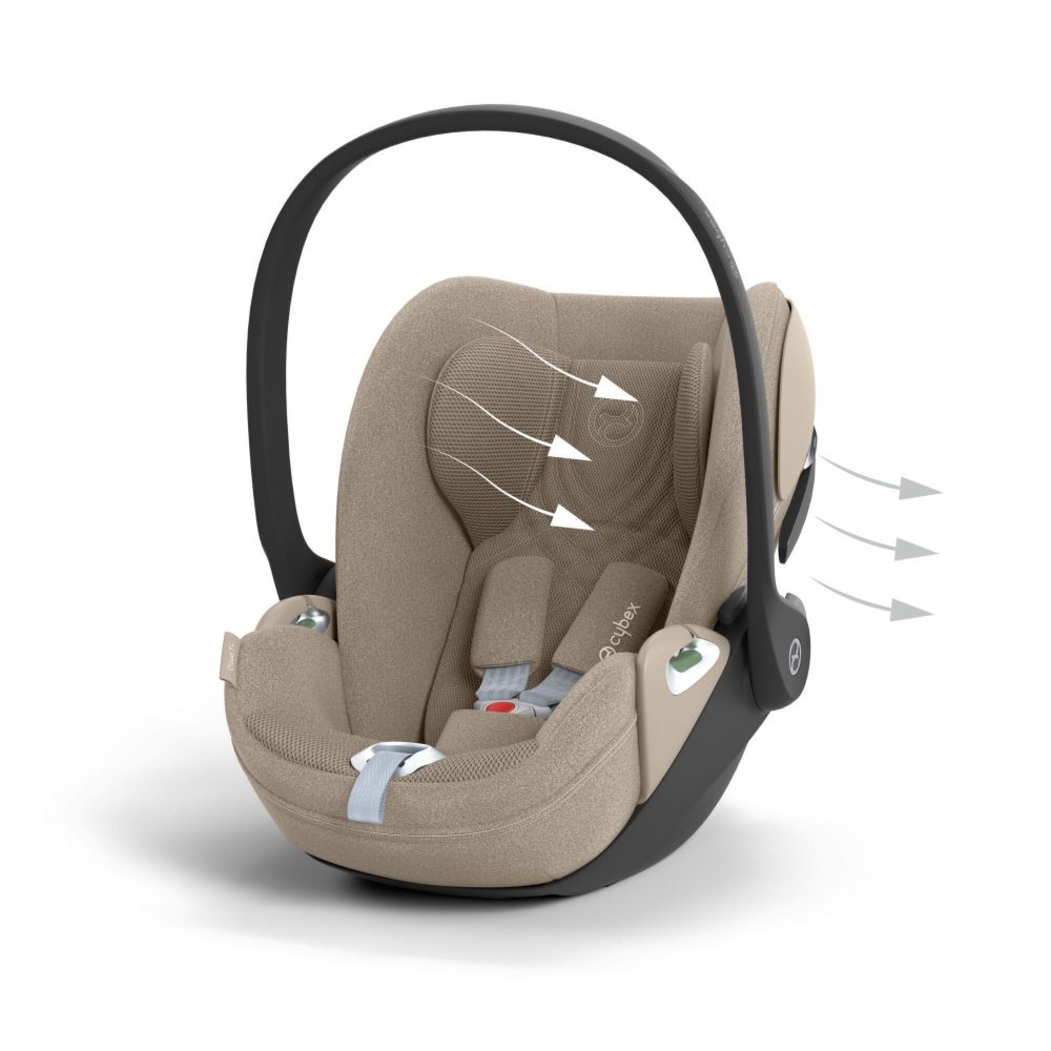 Carrinho de Bebé Mios Chrome Black, Babycoque Cloud T i-Size Plus e Base T i-Size Cybex - Cybex - PACKMIOS004-011