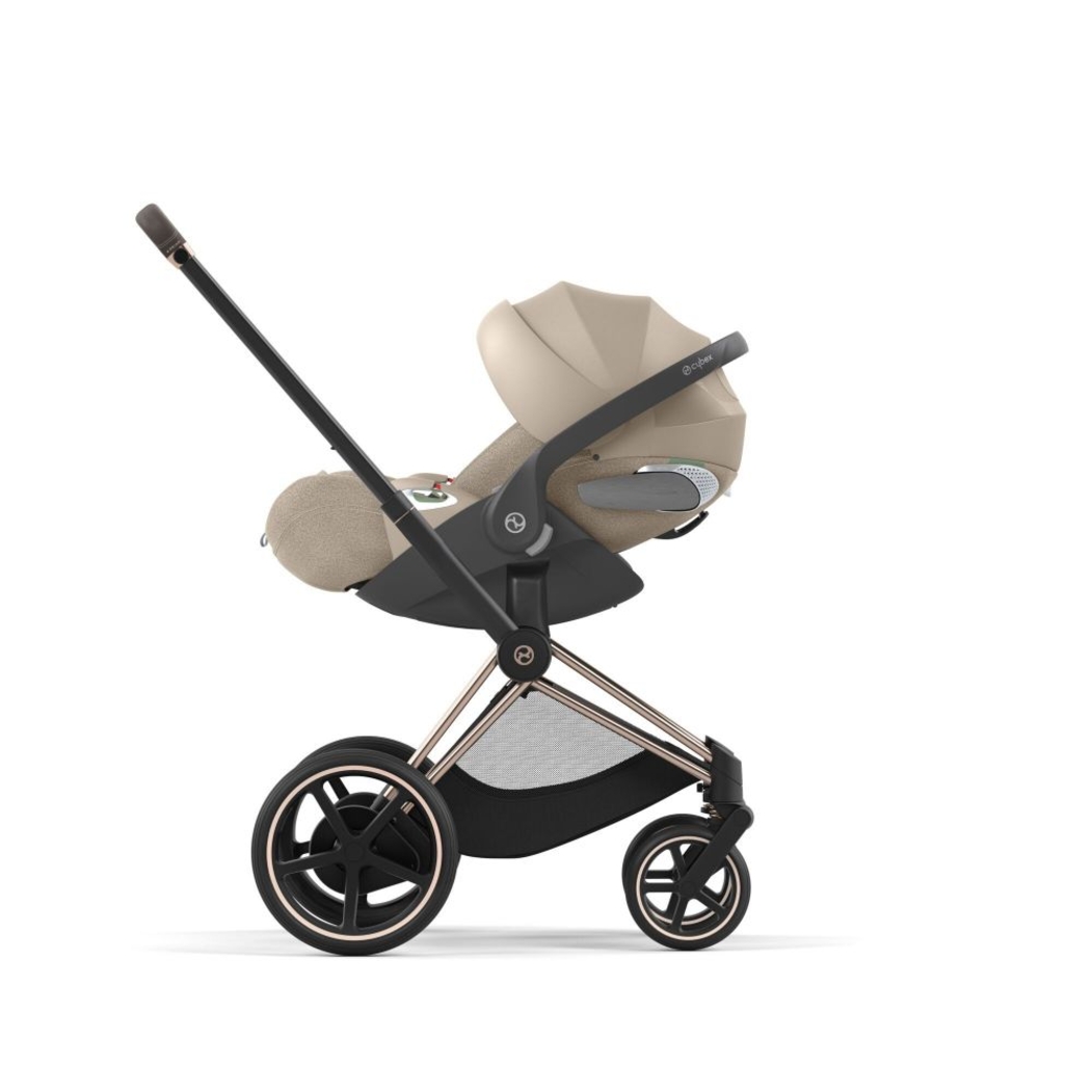 Carrinho de Bebé Mios Chrome Black, Babycoque Cloud T i-Size Plus e Base T i-Size Cybex - Cybex - PACKMIOS004-011