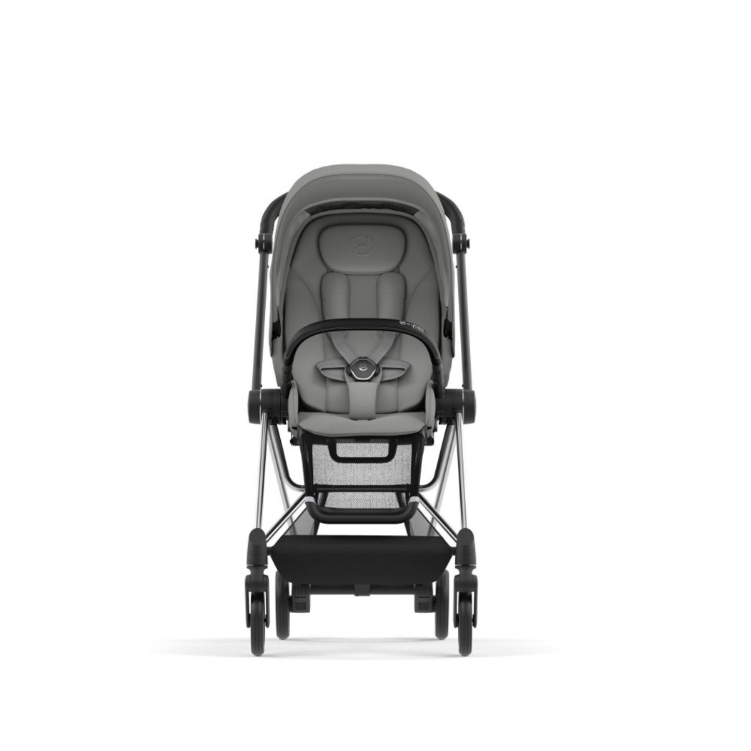 Carrinho de Bebé Mios Chrome Black, Babycoque Cloud T i-Size Plus e Base T i-Size Cybex - Cybex - PACKMIOS004-011