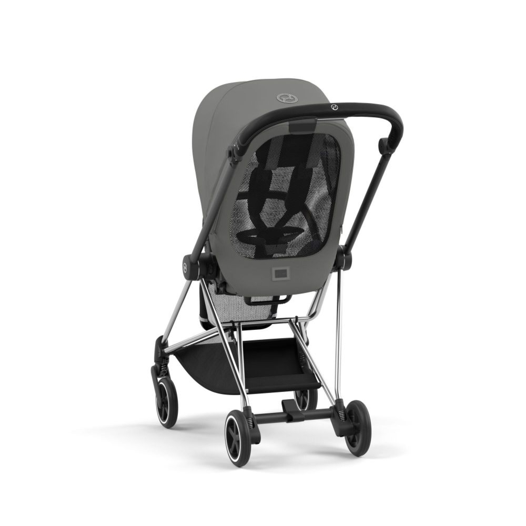 Carrinho de Bebé Mios Chrome Black, Babycoque Cloud T i-Size Plus e Base T i-Size Cybex - Cybex - PACKMIOS004-011