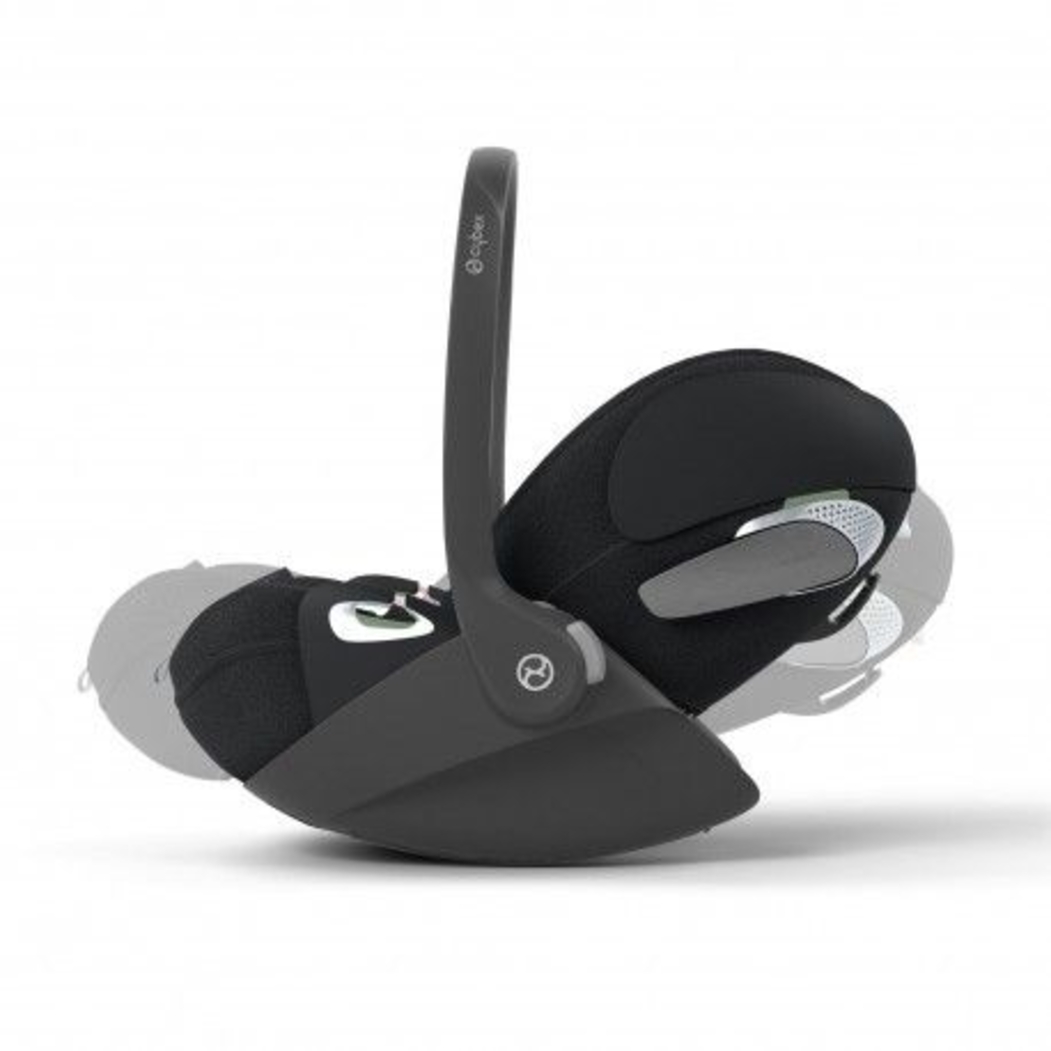 Carrinho de Bebé Mios Chrome Black, Babycoque Cloud T i-Size Plus e Base T i-Size Cybex - Cybex - PACKMIOS004-032