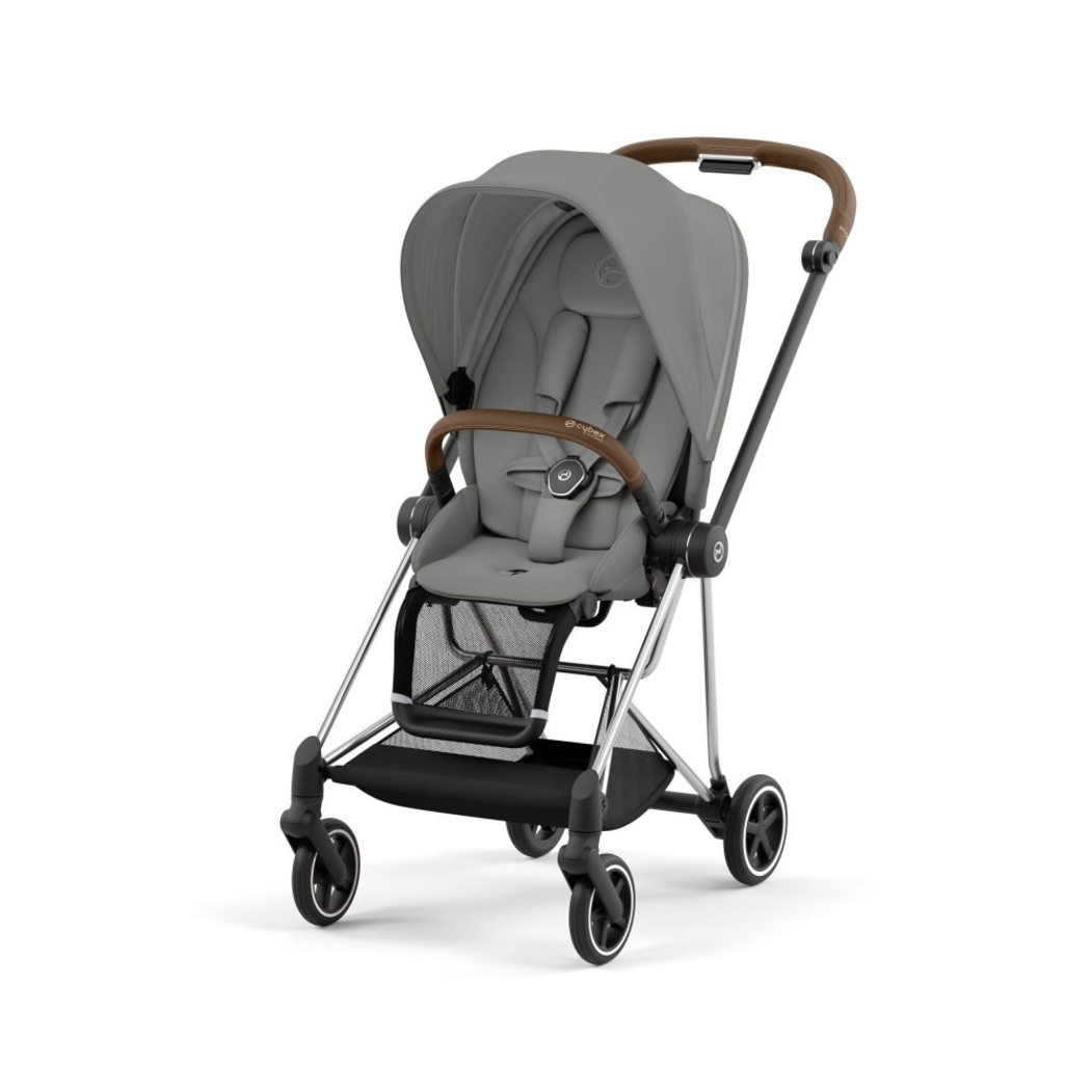 Carrinho de Bebé Mios Chrome Brown e Babycoque Cloud T i-Size Plus Cybex - Cybex - PACKMIOS007-009