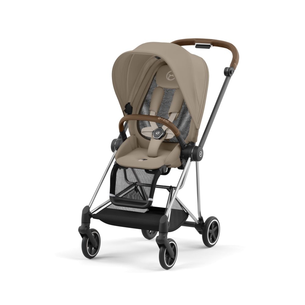 Carrinho de Bebé Mios Chrome Brown e Babycoque Cloud T i-Size Plus Cybex - Cybex - PACKMIOS007-013