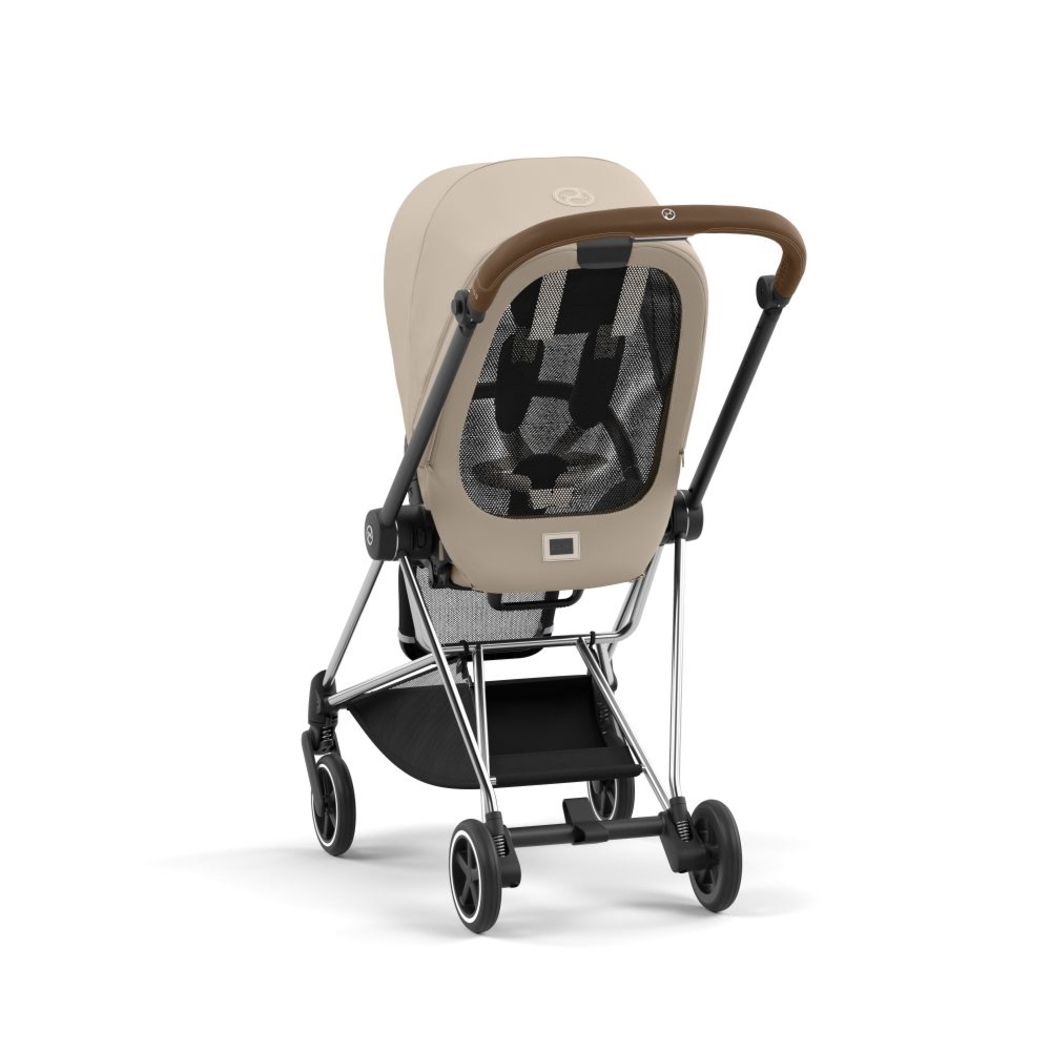 Carrinho de Bebé Mios Chrome Brown, Babycoque Cloud T i-Size Plus e Base T i-Size Cybex - Cybex - PACKMIOS008-014