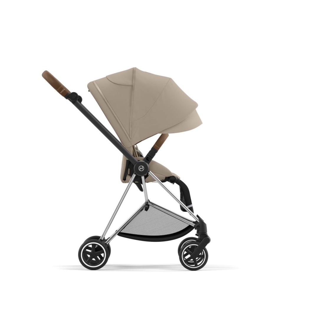 Carrinho de Bebé Mios Chrome Brown, Babycoque Cloud T i-Size Plus e Base T i-Size Cybex - Cybex - PACKMIOS008-015