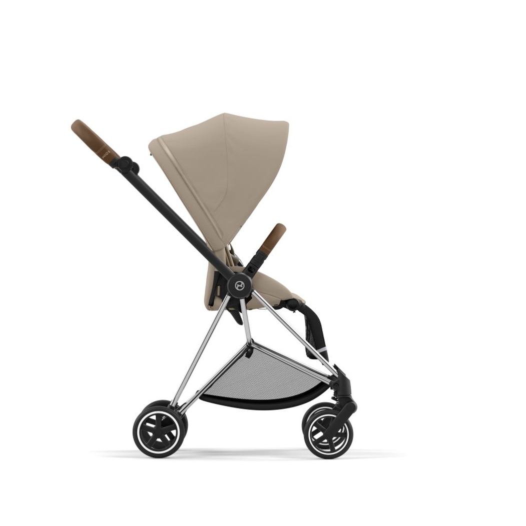 Carrinho de Bebé Mios Chrome Brown, Babycoque Cloud T i-Size Plus e Base T i-Size Cybex - Cybex - PACKMIOS008-016