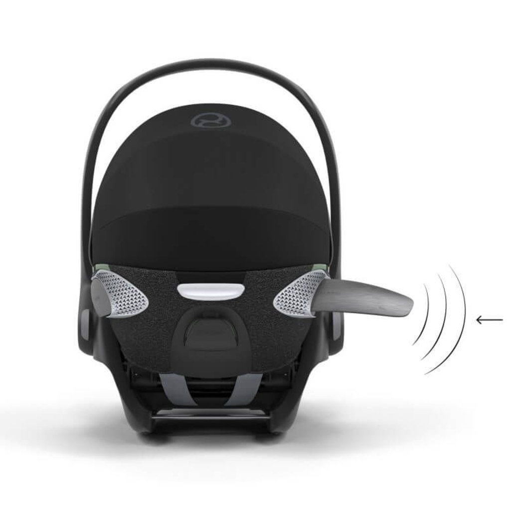 Carrinho de Bebé Mios Matt Black, Babycoque Cloud T i-Size e Base T i-Size Cybex - Cybex - PACKMIOS010-002