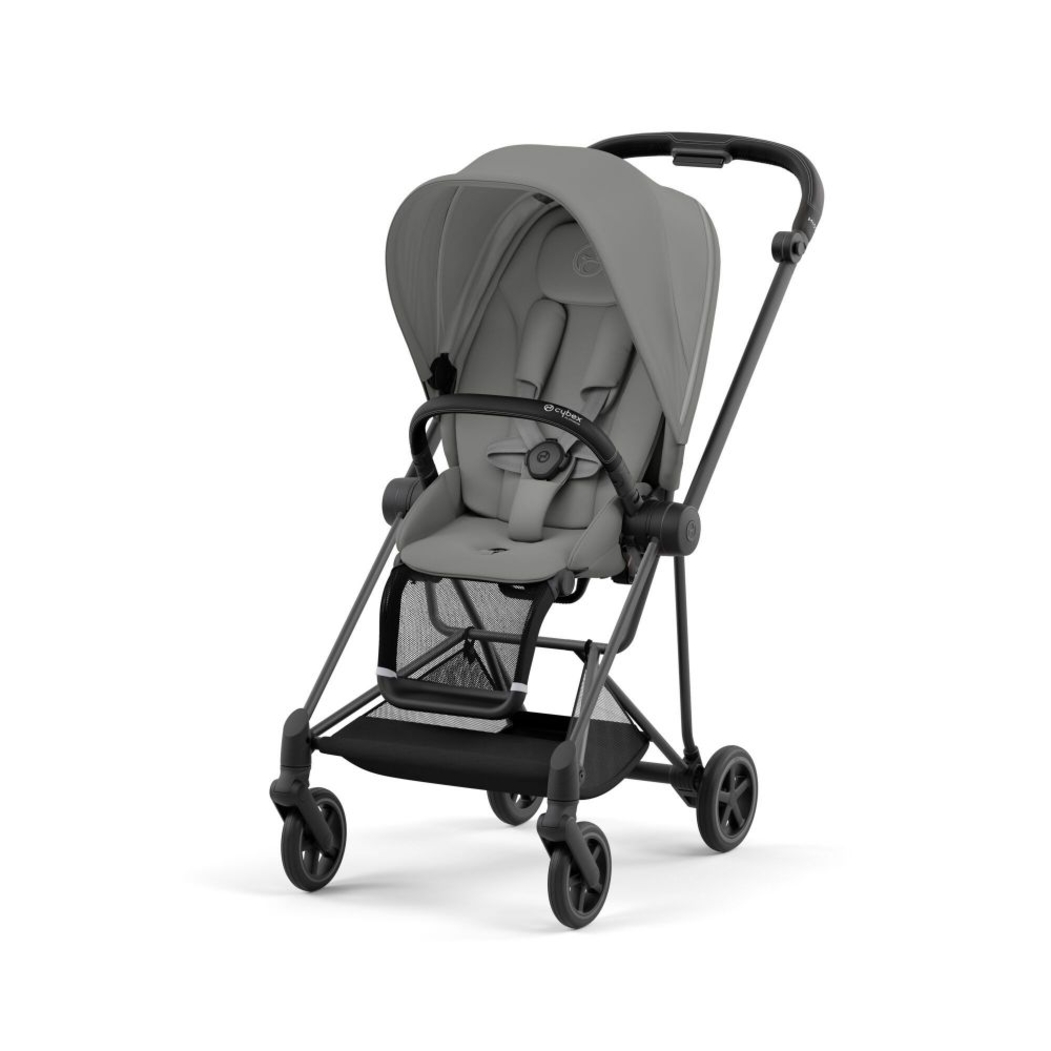 Carrinho de Bebé Mios Matt Black e Babycoque Cloud T i-Size Plus Cybex - Cybex - PACKMIOS011-010