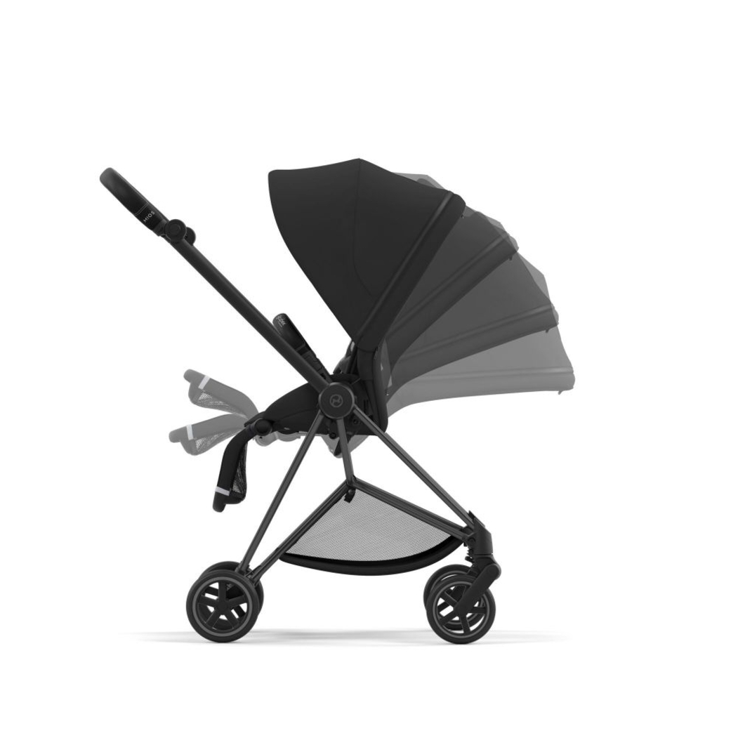 Carrinho de Bebé Mios Matt Black, Babycoque Cloud T i-Size Plus e Base T i-Size Cybex - Cybex - PACKMIOS012-003