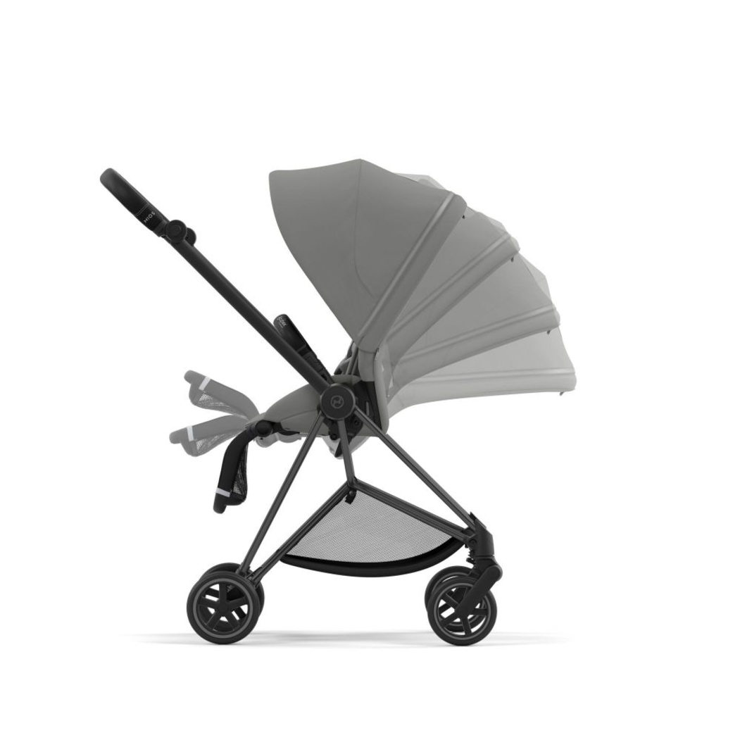 Carrinho de Bebé Mios Matt Black, Babycoque Cloud T i-Size Plus e Base T i-Size Cybex - Cybex - PACKMIOS012-007