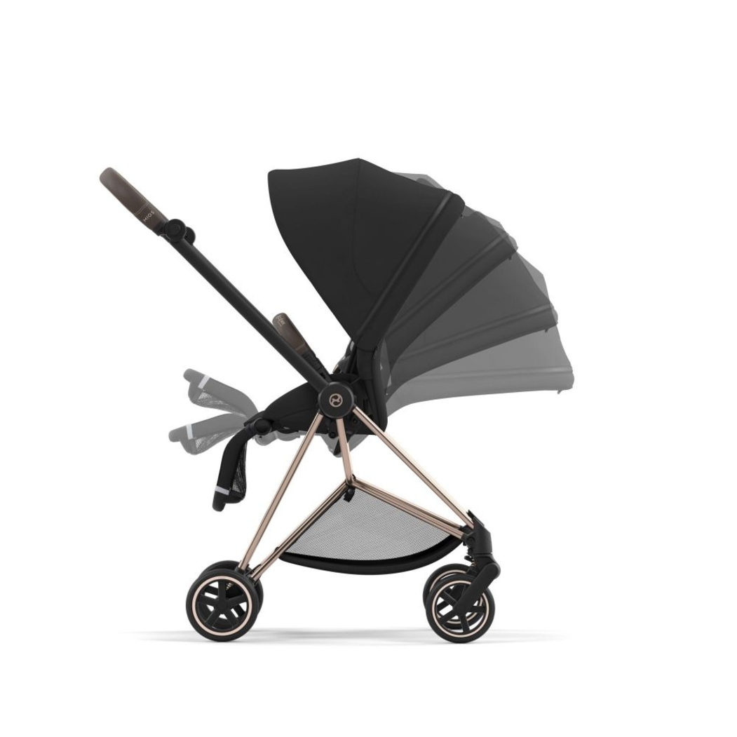 Carrinho de Bebé Mios Rosegold, Babycoque Cloud T i-Size Plus e Base T i-Size Cybex - Cybex - PACKMIOS016-006