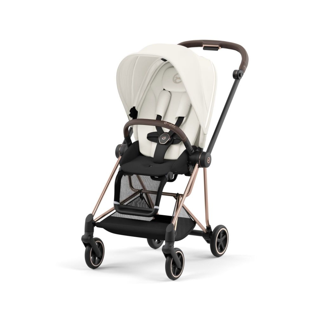 Carrinho de Bebé Mios Rosegold, Babycoque Cloud T i-Size Plus e Base T i-Size Cybex - Cybex - PACKMIOS016-026