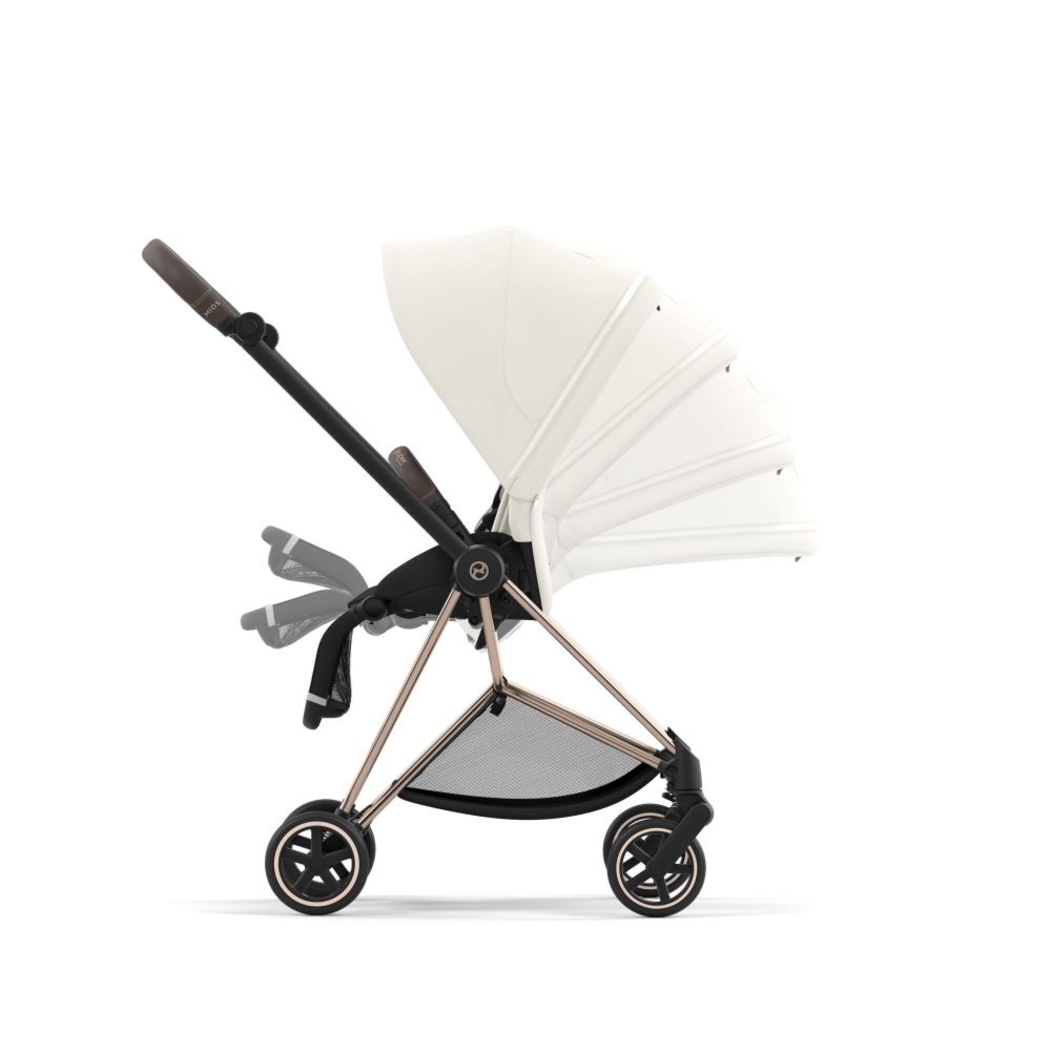 Carrinho de Bebé Mios Rosegold, Babycoque Cloud T i-Size Plus e Base T i-Size Cybex - Cybex - PACKMIOS016-029