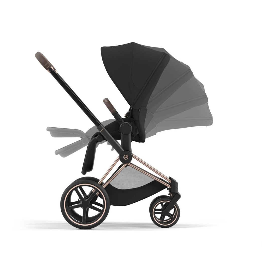 Carrinho de Bebé Priam Rosegold, Babycoque Cloud T i-Size e Base T Isofix i-Size Cybex - Cybex - PACKPRIAM002-002
