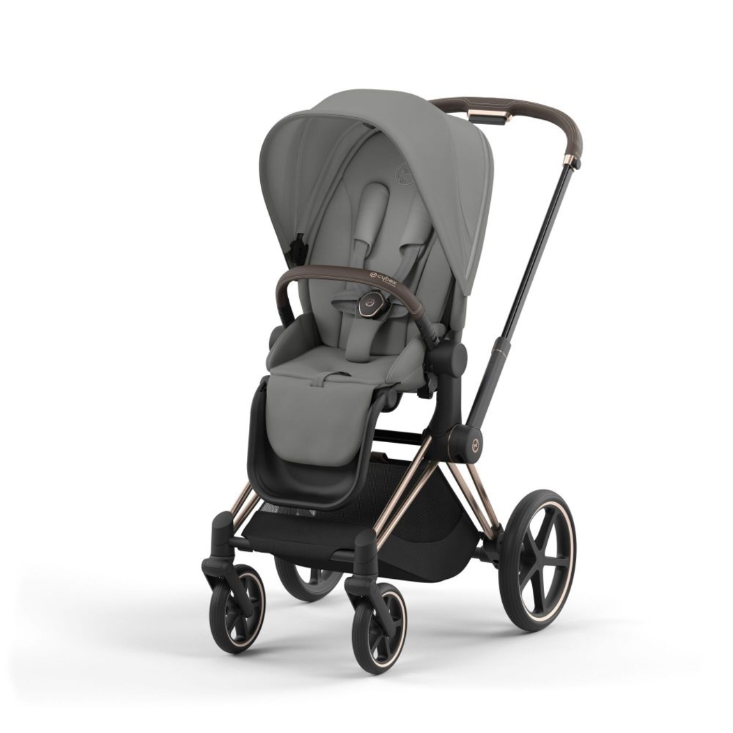 Carrinho de Bebé Priam Rosegold, Babycoque Cloud T i-Size e Base T Isofix i-Size Cybex - Cybex - PACKPRIAM002-004