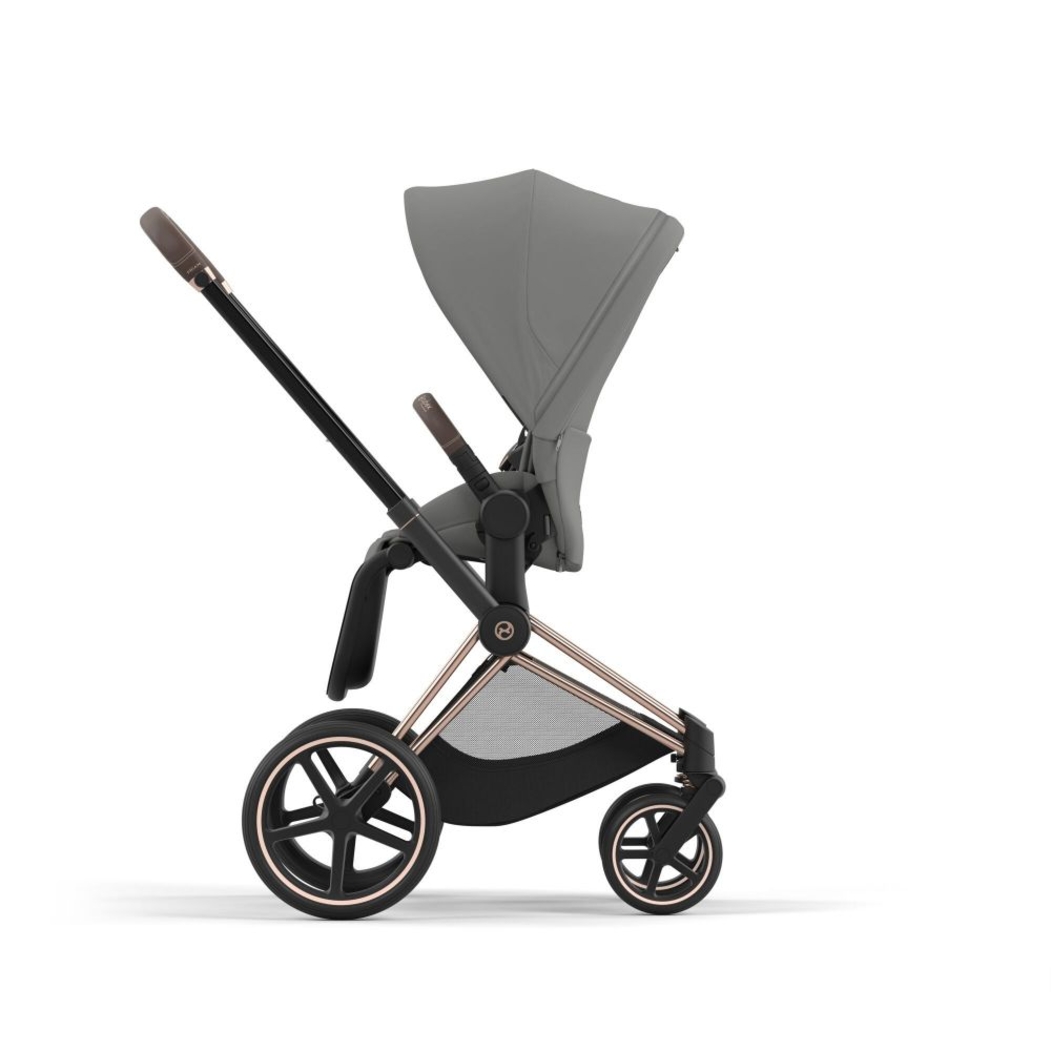Carrinho de Bebé Priam Rosegold, Babycoque Cloud T i-Size Plus e Base T Isofix i-Size Cybex - Cybex - PACKPRIAM004-007