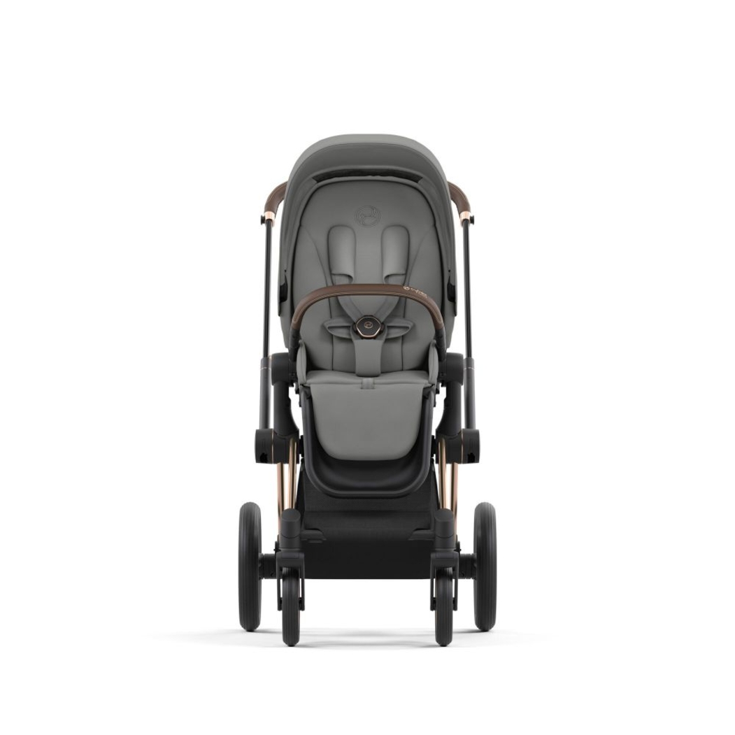 Carrinho de Bebé Priam Rosegold, Babycoque Cloud T i-Size Plus e Base T Isofix i-Size Cybex - Cybex - PACKPRIAM004-012