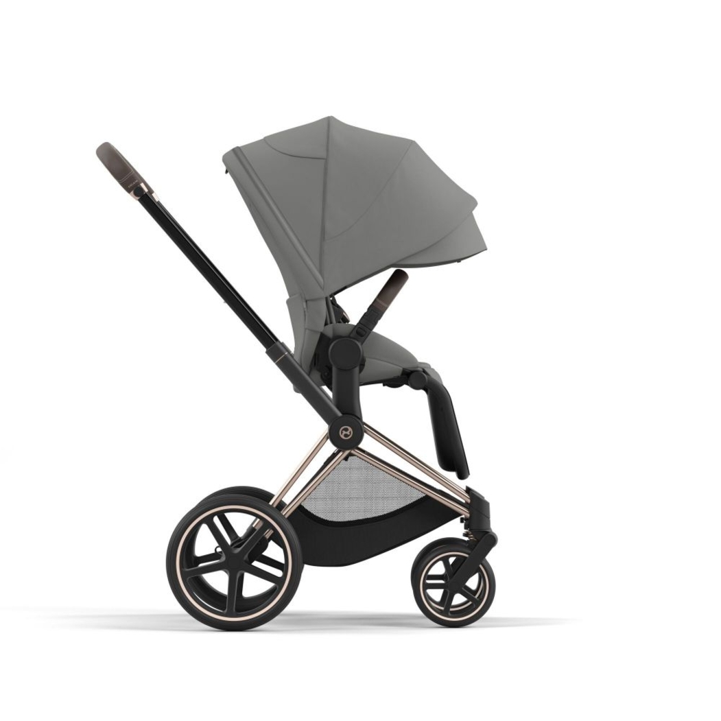 Carrinho de Bebé Priam Rosegold, Babycoque Cloud T i-Size Plus e Base T Isofix i-Size Cybex - Cybex - PACKPRIAM004-012