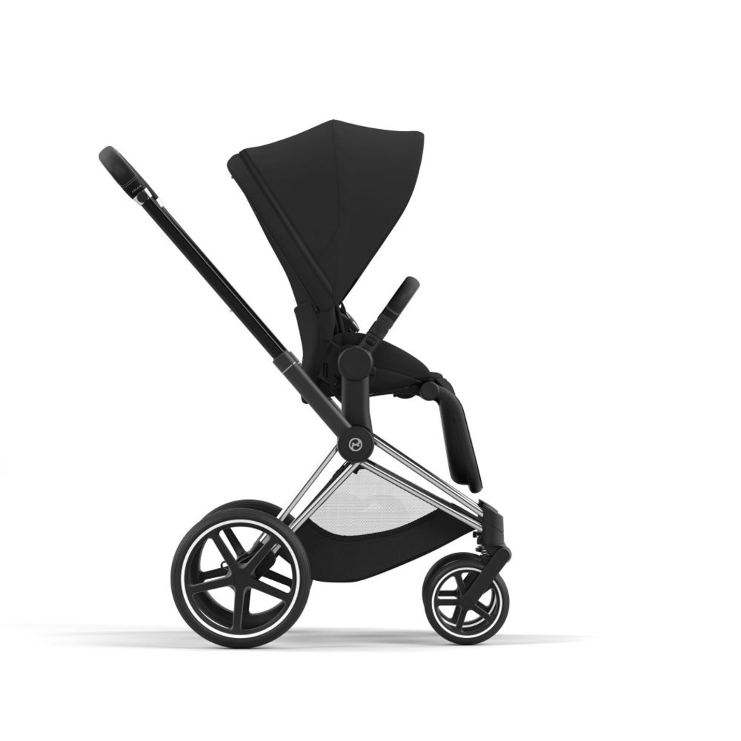 Carrinho de Bebé Priam Chrome Black e Babycoque Cloud T i-Size Cybex - Cybex - PACKPRIAM005-001