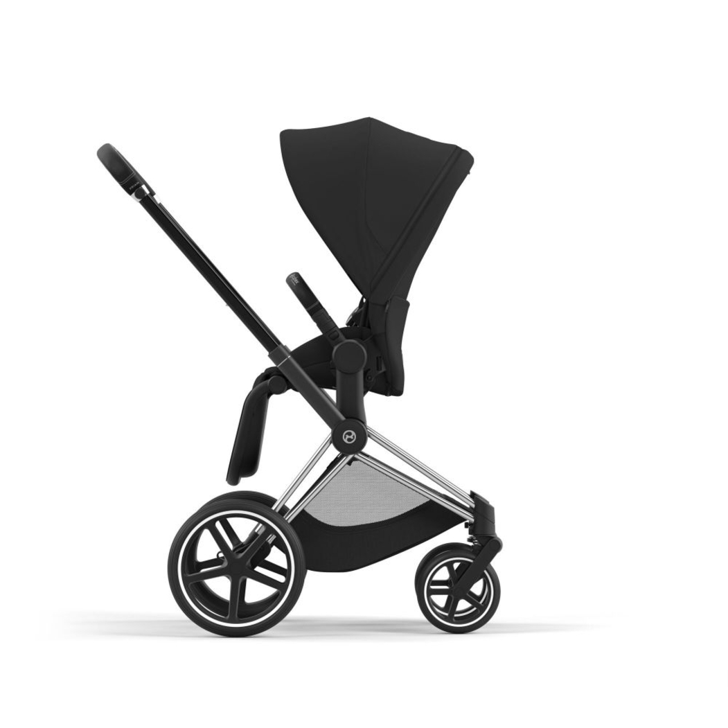 Carrinho de Bebé Priam Chrome Black e Babycoque Cloud T i-Size Cybex - Cybex - PACKPRIAM005-002