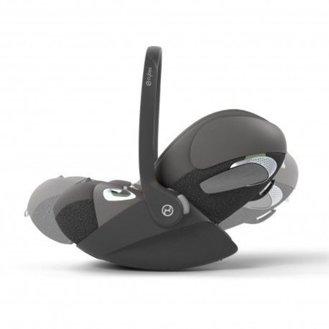 Carrinho de Bebé Priam Chrome Black, Babycoque Cloud T i-Size e Base T Isofix i-Size Cybex - Cybex - PACKPRIAM006-001