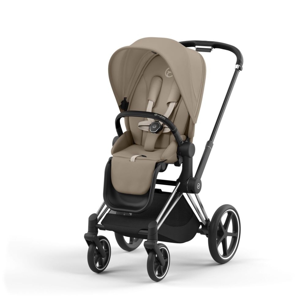 Carrinho de Bebé Chrome Black e Babycoque Cloud T i-Size Plus Cybex - Cybex - PACKPRIAM007-015