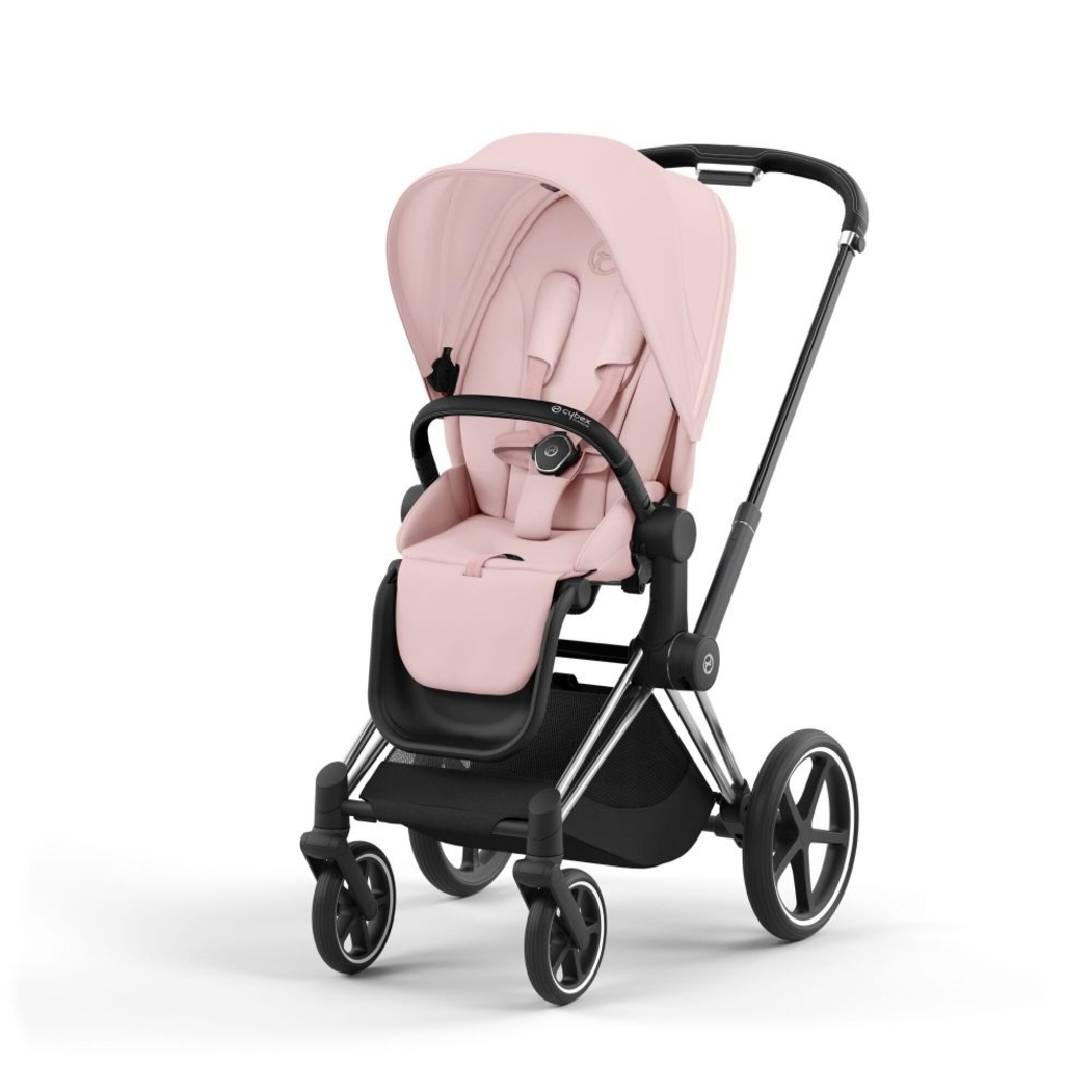 Carrinho de Bebé Chrome Black, Babycoque Cloud T i-Size Plus e Base T Isofix i-Size Cybex - Cybex - PACKPRIAM008-022