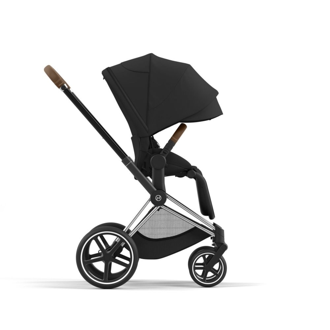 Carrinho de Bebé Priam Chrome Brown e Babycoque Cloud T i-Size Cybex - Cybex - PACKPRIAM009-001